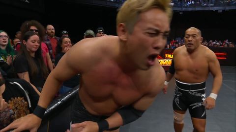 Okada vs Ishii in an American TV style match